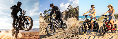 TakeMov Electric Bike for Adults, 750W Motor, 48V/25Ah, 80 Miles, 20"x4" Fat Tire Off-Road Ebike, 7-Speed, E Mountain Bike, NFC Unlock, UL2849
